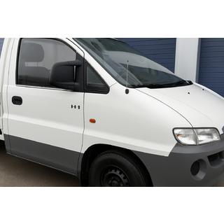 Ornamente geamuri (2 buc, inox) Hyundai H200, H1, Starex 1998-2007 foto 1