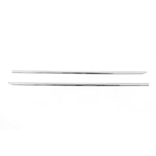 Ornamente geamuri (2 buc, inox) Hyundai H200, H1, Starex 1998-2007 foto 3