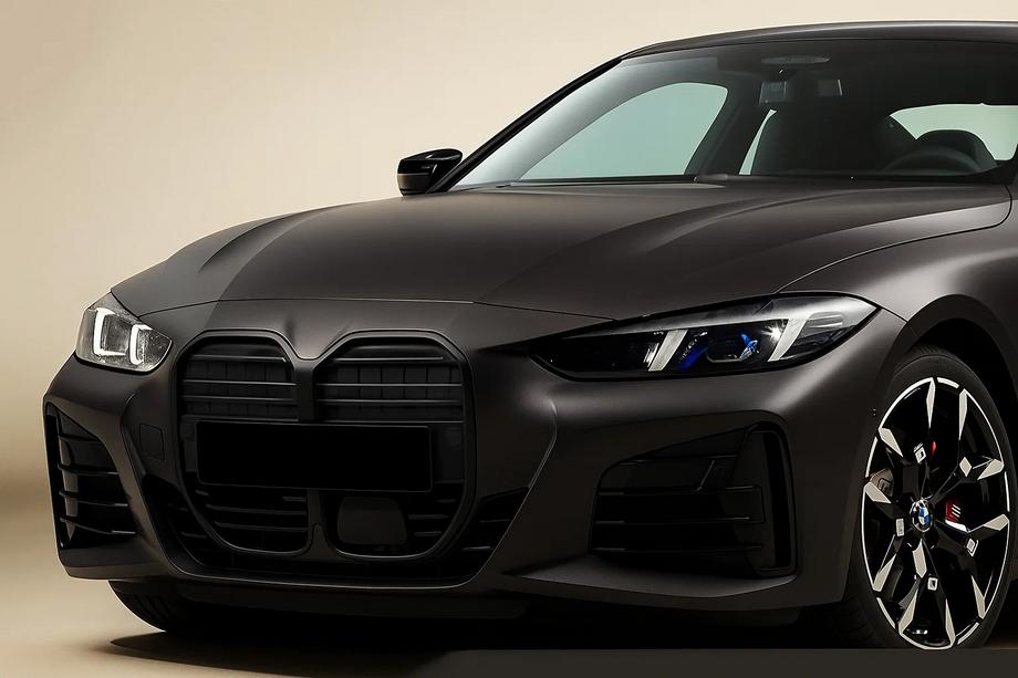 BMW 4 Series G22/23/26 2020- Grila M-Look (pentru G22/23, Negru Mat) Image