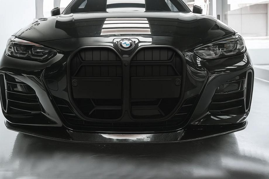 BMW 4 Series G22/23/26 2020- Grila CS-Style (pentru G22/23, Negru Mat) Image