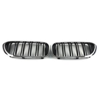Rinichi M-Look (2017-2020, Negru Lucios cu Rama Cromata) BMW Seria 5 G30/G31 2017–2023 foto 4