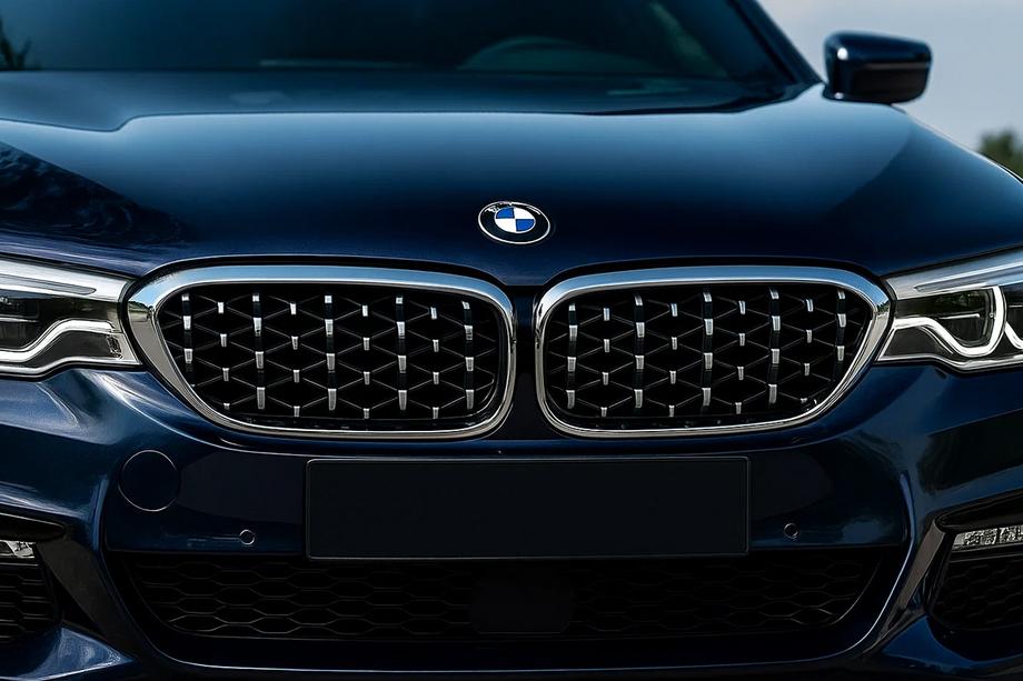 BMW Seria 5 G30/G31 2017–2023 Prize aer Diamond Silver V1 (2017-2020, rama cromata) Foto 1