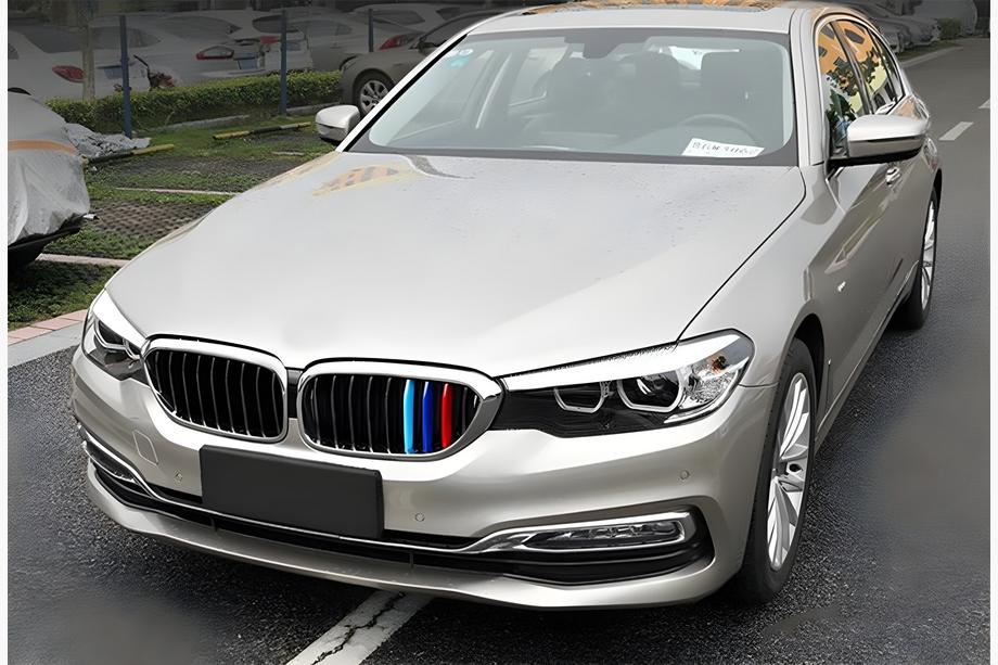 BMW Seria 5 G30/G31 2017–2023 Grile rinichi 1 Bar (2017-2020, M-Color cu rama crom) Foto 1