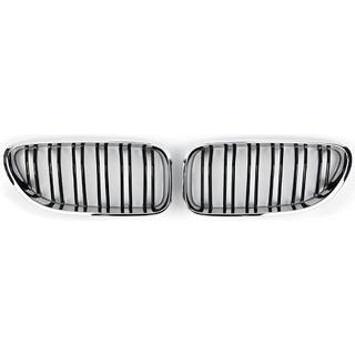 Rinichi M-Look (Negru Lucios cu Rama Cromata) BMW 6 Series F12/F13/F06 2011-2018 foto 2