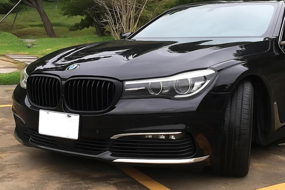 BMW 7 Series G11/G12 2015-2022 Rinichi 1 Bara (2016-2019, Negru Mat) Image