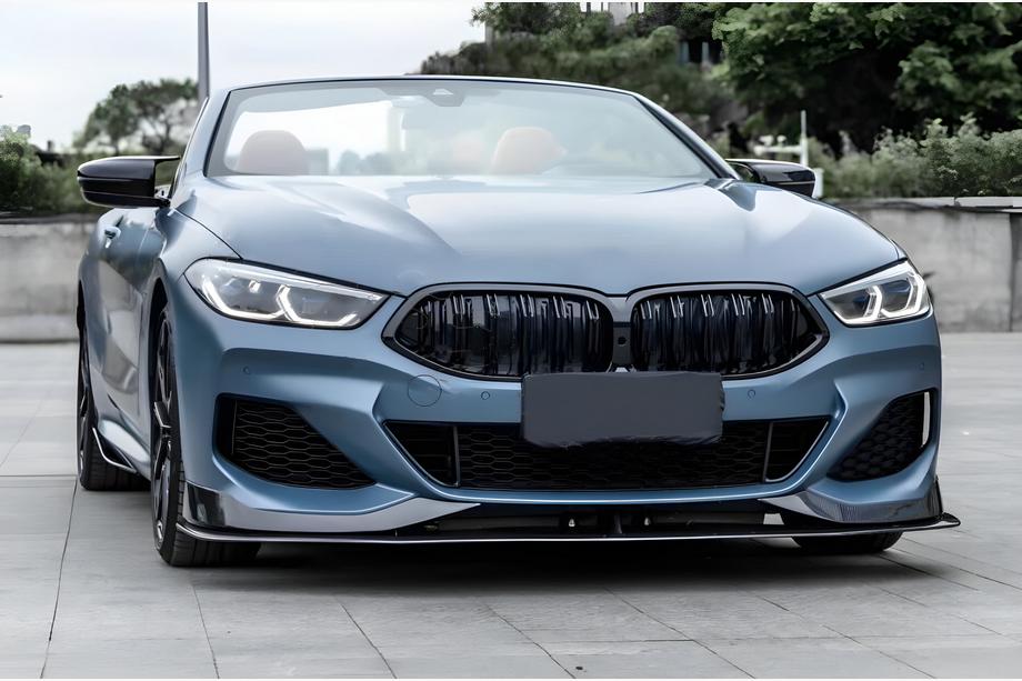 BMW 8 Series G14/G15/G16 2018- Rinichi M-Look (2023+, Negru Lucios) Foto 1