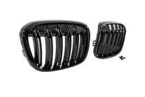 BMW X1 F48 2015-2022 Grile M-Look (2015-2019, Negru Lucios) foto 5