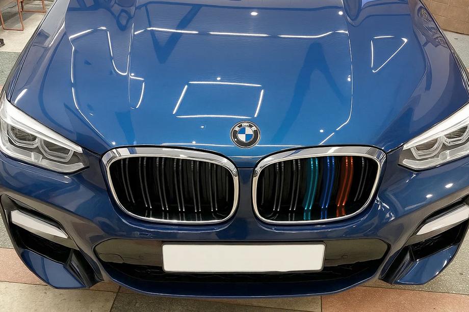 BMW X4 G02 2018- Grila M-Look (2018-2021, M-Color cu rama cromata) Foto 1