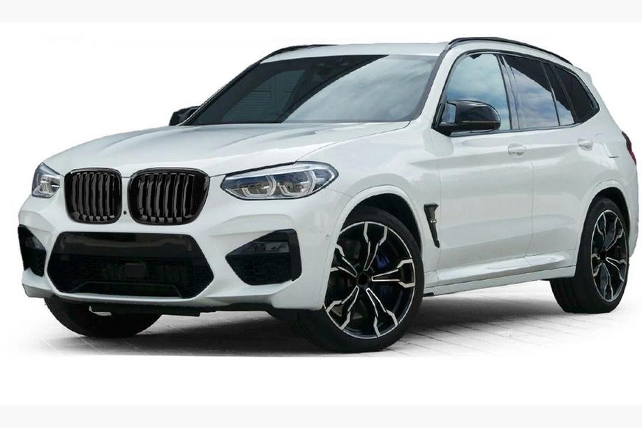 BMW X3 G01 2018- Rinichi 1 Bar (2018-2021, Negru Lucios) Image