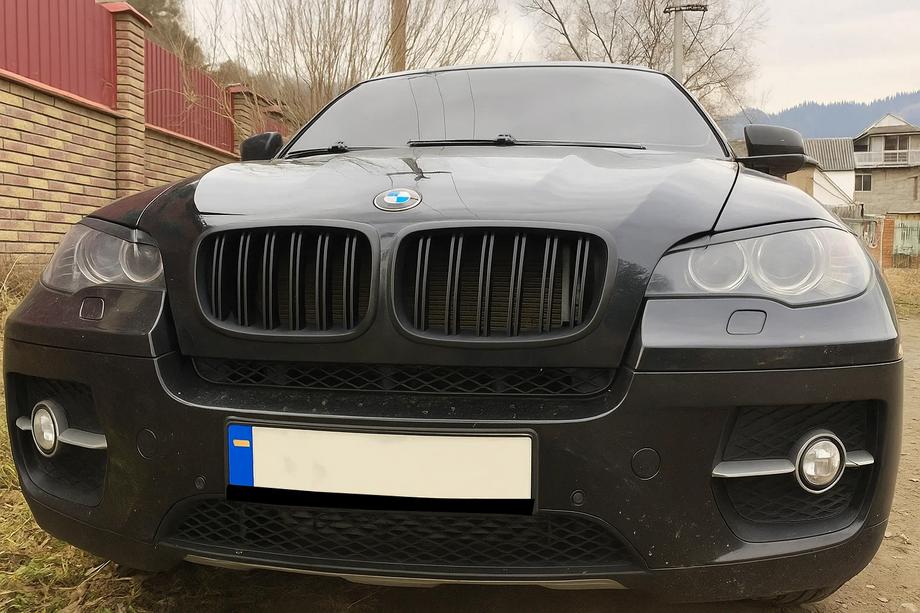 BMW X6 E71 2008–2014 Rinichi M-Look (negru mat) Image