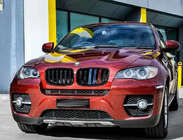 BMW X6 E71 2008–2014 Grile radiator M-Look (M-Color) foto 4