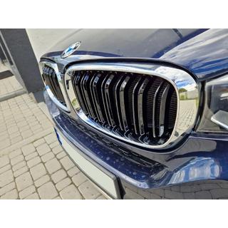 Rinichi M-Look (Negru Lucios cu Rama Cromata) BMW X5 F15 2013-2018 foto 3