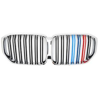Grila M-Look (2019-2022, M-Color cu rama cromata) BMW X5 G05 2019–2026 foto 2