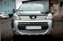 Citroen Berlingo 2008-2018 Capace grila cromate (2 buc, inox) foto 4