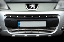 Citroen Berlingo 2008-2018 Capace grila cromate (2 buc, inox) foto 2