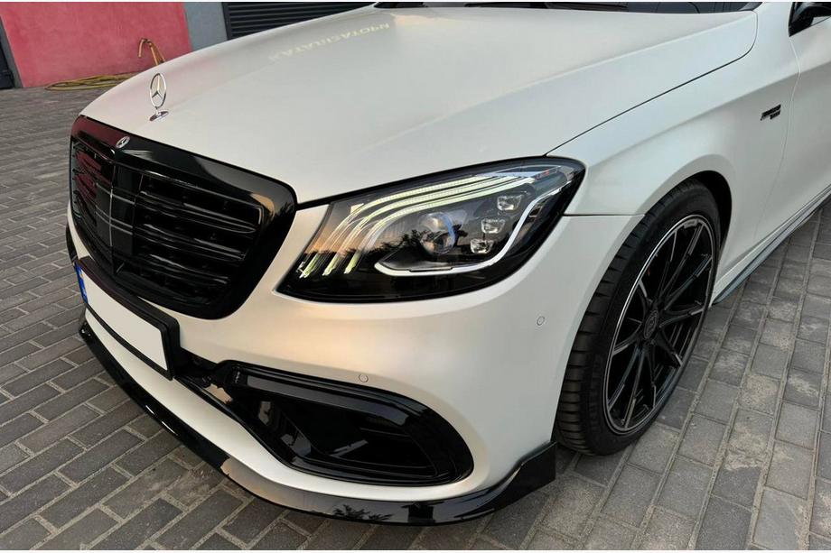 Mercedes S-class W222 2013-2022 Lip frontal BRB (2018+) Foto 3
