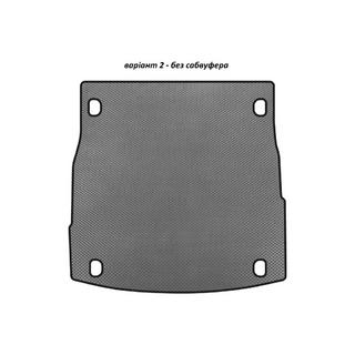Covoras portbagaj EVA V-2 (fara subwoofer, Gri) Alfa Romeo Stelvio 2016-