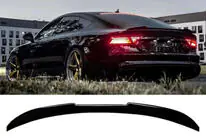 Audi A7 2010-2018 Eleron spate DPT V2 (Sedan, negru lucios) foto 1