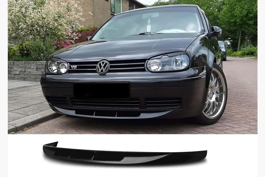 Volkswagen Golf 4 1997-2006 Lip frontal DPT (negru mat) Foto 1