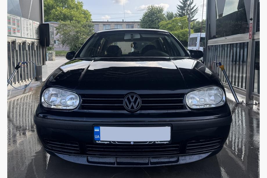 Volkswagen Golf 4 1997-2006 Lip frontal DPT (negru mat) Foto 5