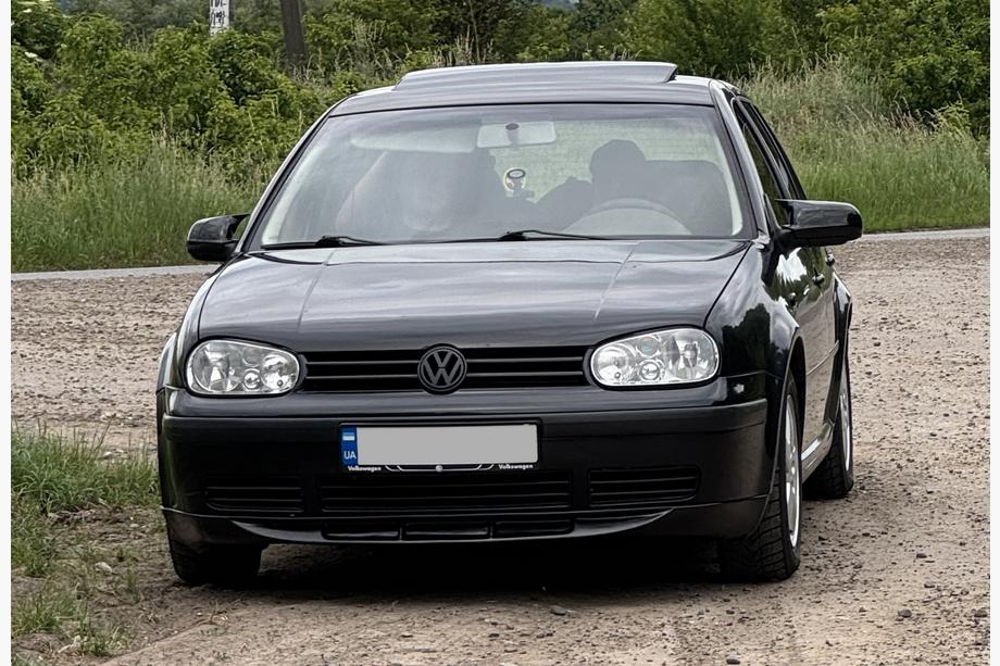 Volkswagen Golf 4 1997-2006 Lip frontal DPT (negru mat) Foto 4