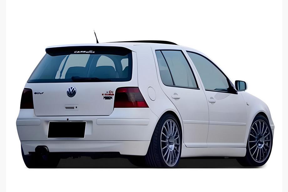 Volkswagen Golf 4 1997-2006 Difuzor spate DPT (negru mat) Image