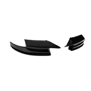 Extensii bara fata DPT Flap (pentru M5, Negru Lucios) foto 3