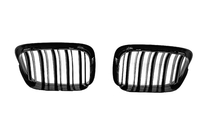 BMW 5 Series E39 1996-2003 Grile M-Look (2000-2003, Negru Lucios) foto 5