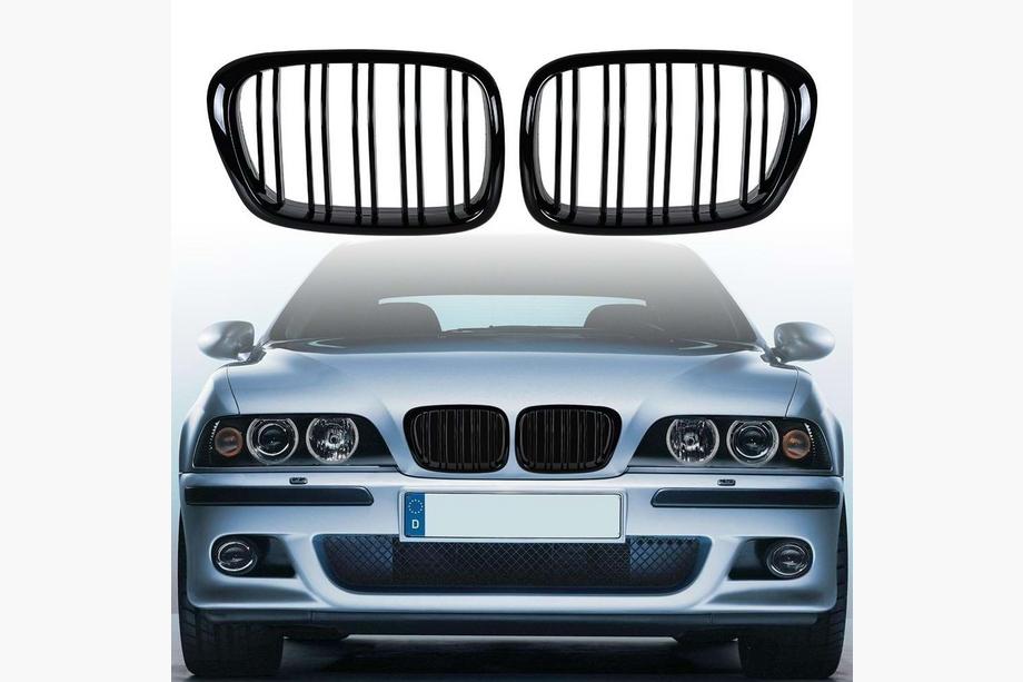 BMW 5 Series E39 1996-2003 Grile M-Look (2000-2003, Negru Lucios) Image