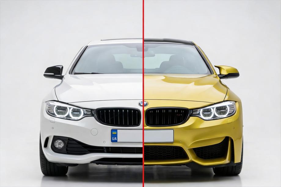 BMW 4 Series F32/F33/F36 2012-2020 Kit caroserie F82 M4 (pentru F32) Foto 1