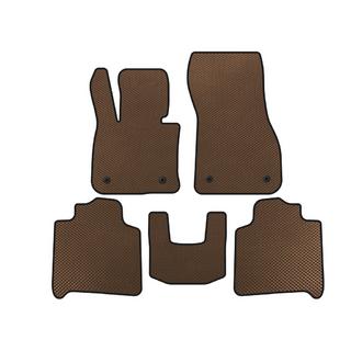 Covorase EVA (Pentru F46, 2 Randuri, Maro) BMW 2 Series Active Tourer F45/F46 2014-2021