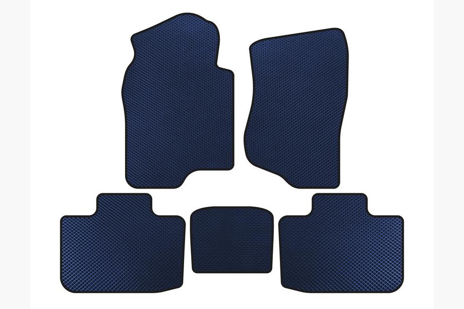 Cadillac Escalade 2007-2014 Covorase EVA (2 Randuri, Albastru) Image
