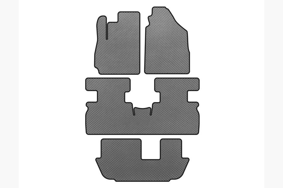 Jetour X70 2018- Covorase EVA (3 Randuri, Gri) Image