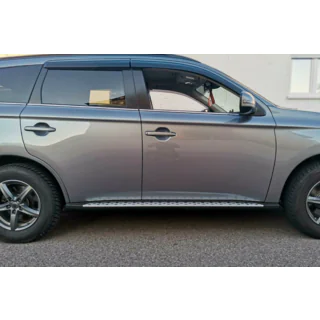 Praguri Laterale OEM V1 (2 buc, Aluminiu) Mitsubishi Outlander 2012-2021 foto 1