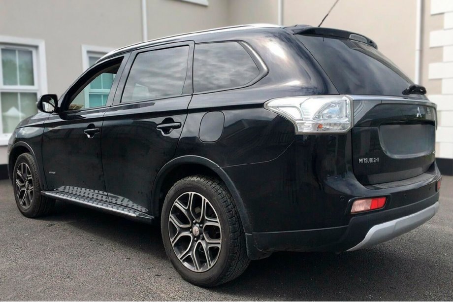 Mitsubishi Outlander 2012-2021 Praguri Laterale OEM V1 (2 buc, Aluminiu) Foto 13
