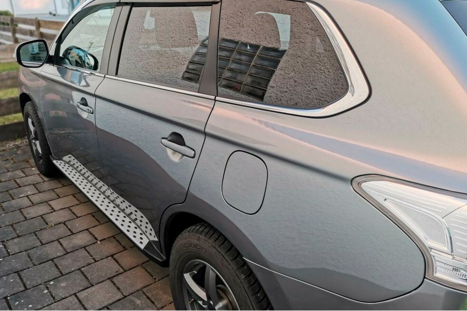 Mitsubishi Outlander 2012-2021 Praguri Laterale OEM V1 (2 buc, Aluminiu) Foto 5