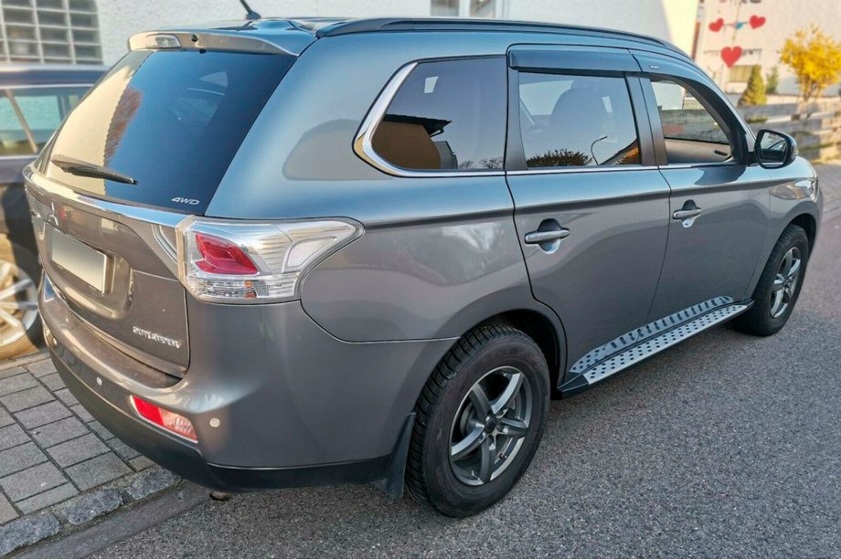 Mitsubishi Outlander 2012-2021 Praguri Laterale OEM V1 (2 buc, Aluminiu) Foto 3