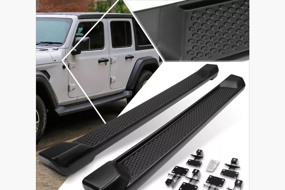 Jeep Wrangler 2018- Praguri Laterale OEM V2 (pentru cinci usi, 2 buc) Foto 1