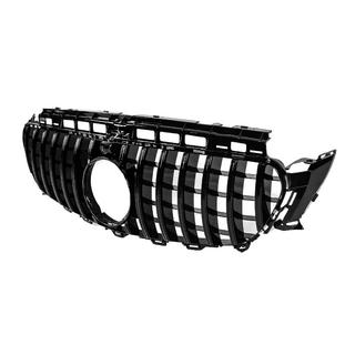 Grila Fata GT Panamericana Neagra (pentru Avantgarde/AMG-Line/E43 AMG/E53 AMG 2016-2020) Mercedes E-сlass W213 2016-2023 foto 4
