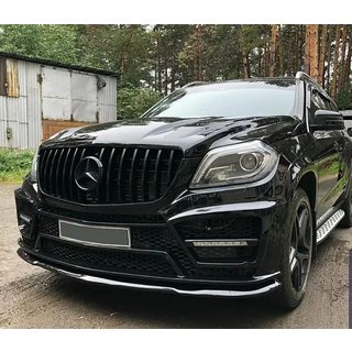 Grila fata GT Panamericana Black (pentru GL High) Mercedes GL/GLS сlass X166 2012-2019 foto 3