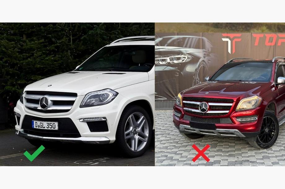 Mercedes GL/GLS class X166 2012-2019 Grila fata GT Panamericana Black (pentru GL High) Foto 7
