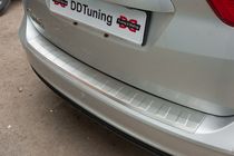 Ford C-Max/Grand C-Max 2010-2019 Protectie bara spate OmsaLine (inox) foto 7