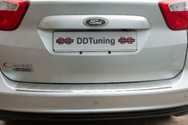 Ford C-Max/Grand C-Max 2010-2019 Protectie bara spate OmsaLine (inox) foto 8