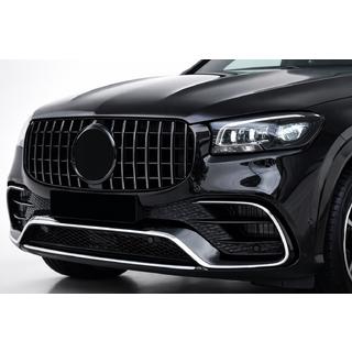 Grila Fata 2019-2023 (GT Panamericana Neagra) Mercedes GLS X167 2019- foto 2