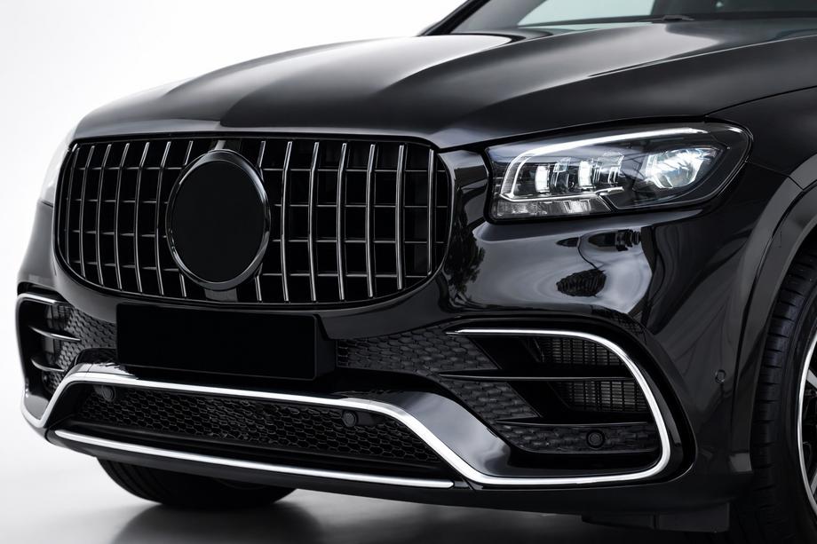 Mercedes GLS X167 2019- Grila Fata 2019-2023 (GT Panamericana Neagra) Foto 2