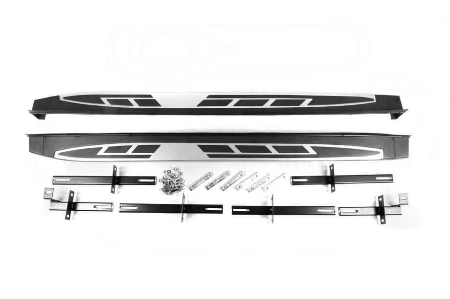 Mitsubishi Outlander 2012-2021 Praguri Laterale OEM V2 (2 buc, Aluminiu) Foto 2