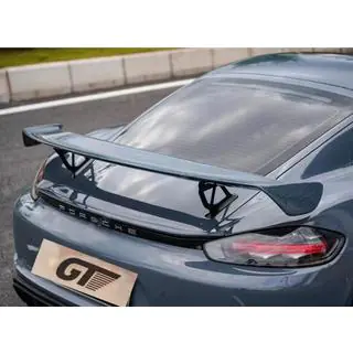 Spoiler carbon GT4 Porsche Boxster/Cayman 982 (718) 2016- foto 1