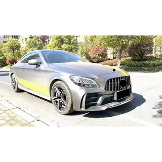 Kit caroserie cu difuzor pentru Coupe (design Black Mamba C63GT) foto 2