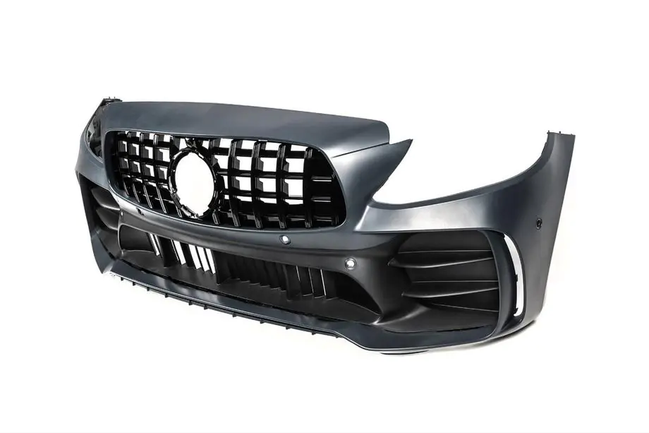 Mercedes C-class W205 2014-2021 Kit caroserie cu difuzor pentru Coupe (design Black Mamba C63GT) Foto 12