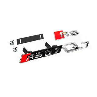 Set embleme pentru grila Audi Q7 2015–2026 foto 3